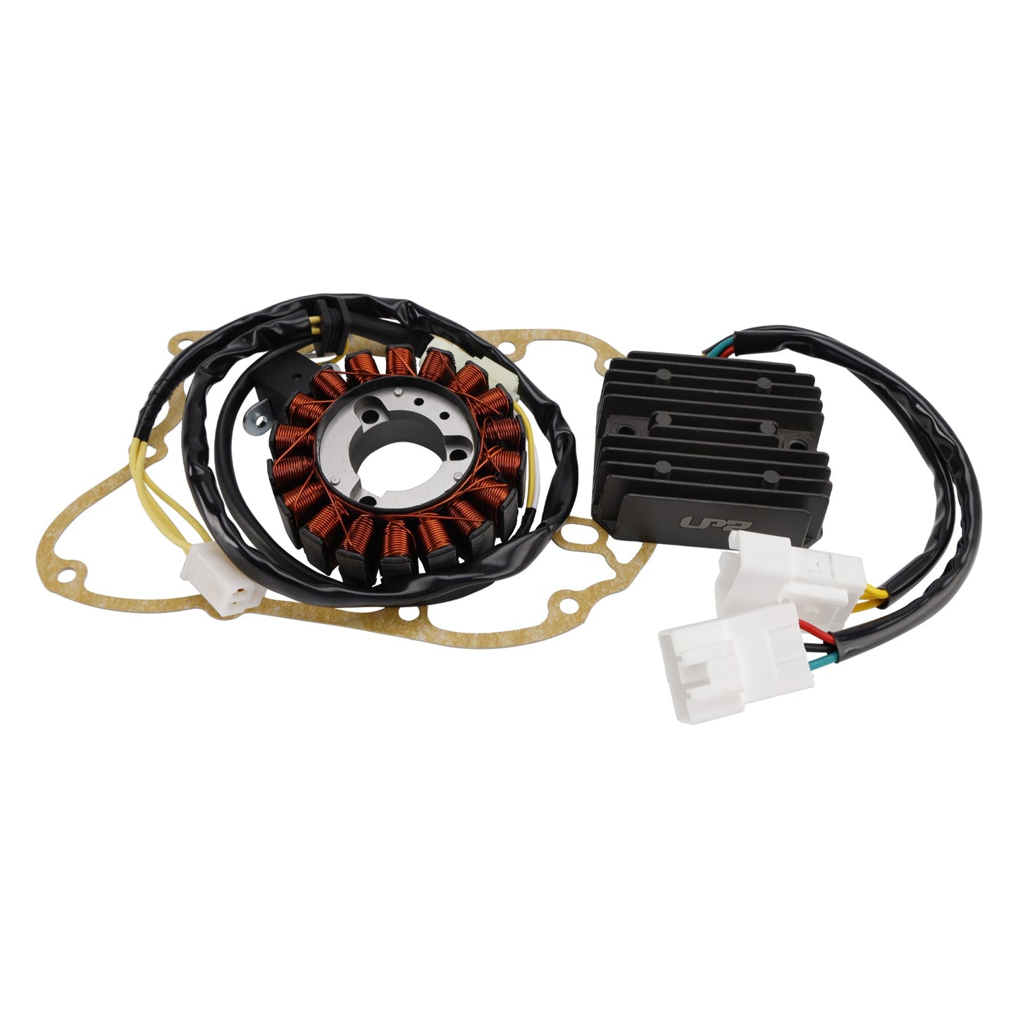 Honda FES 125 150 S-Wing 2007 Magneto Coil Stator 31120-KRJ-901+ Voltage Regulator 31600-KRJ-791+ Gasket