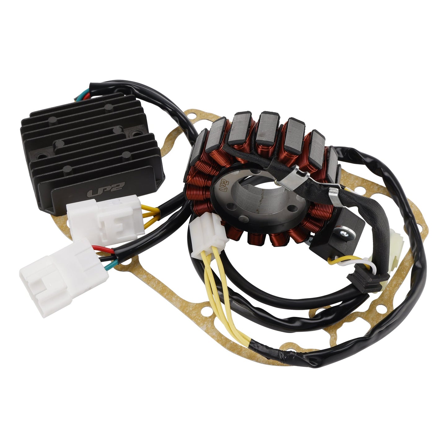 Honda FES 125 150 S-Wing 2007 Magneto Coil Stator 31120-KRJ-901+ Voltage Regulator 31600-KRJ-791+ Gasket