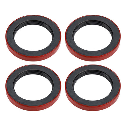 4PCS Oil Seal 3.125" X 4.506" For Dexter 010-056-00 10K 12K Heavy Duty 15K Axles Trailer Axle Bearing Seal