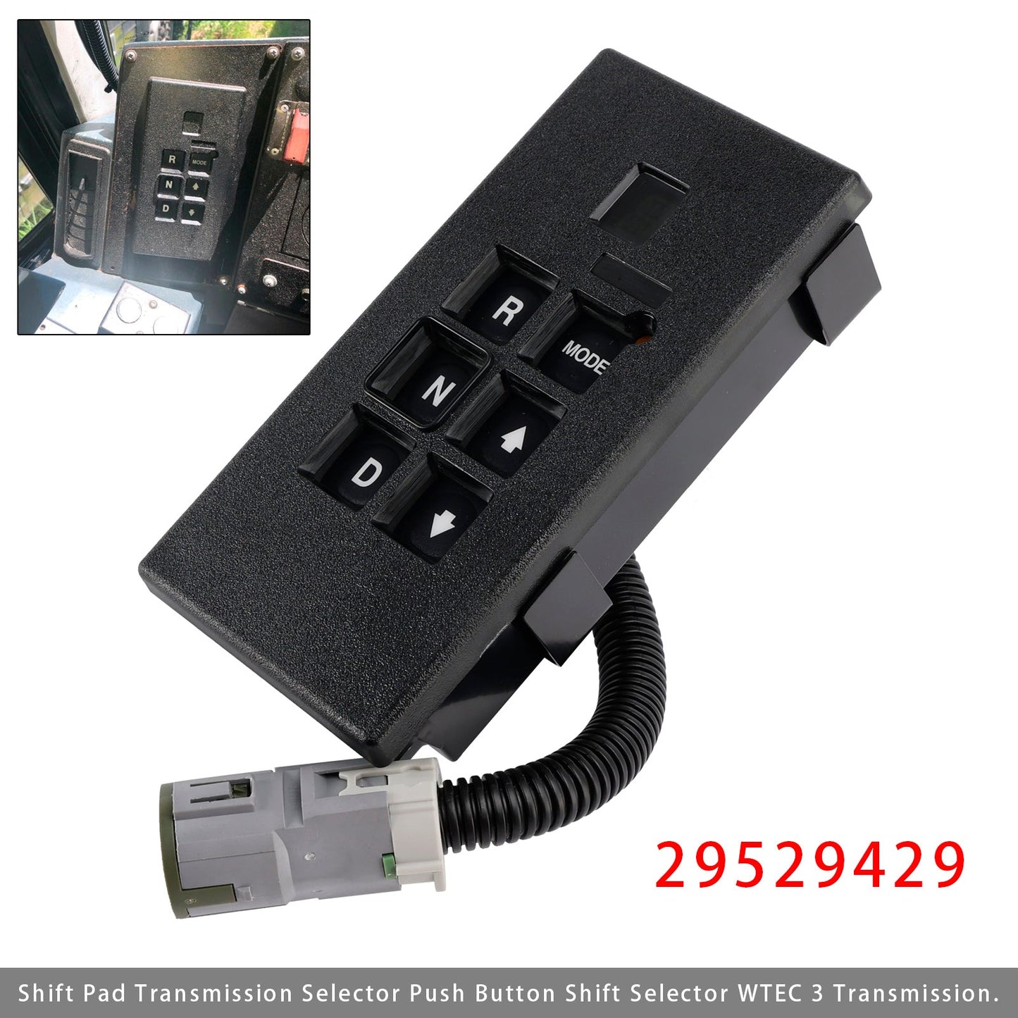 Shift Pad Transmission Selector Push Button Shift Selector WTEC 3 Transmission 29529429 29538372