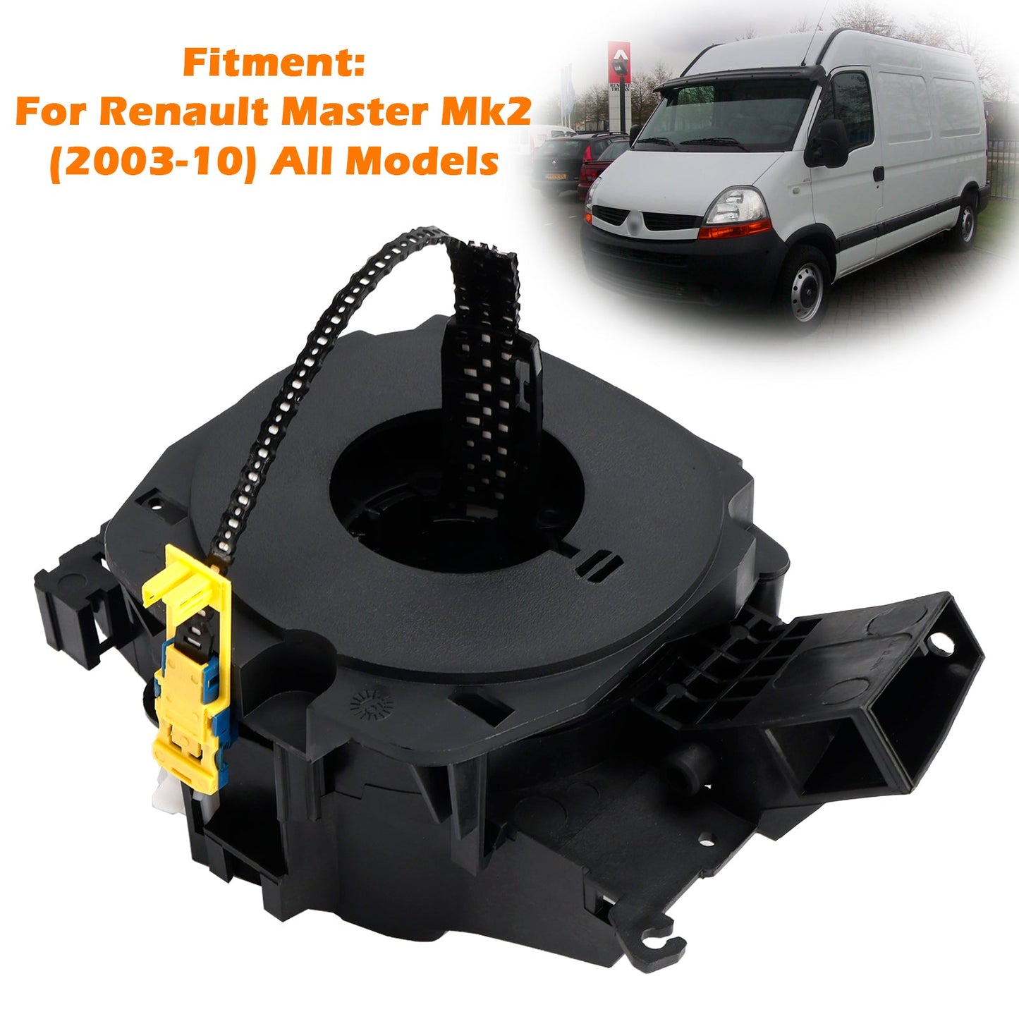 2003-2010 Renault Master Mk2 Clock Spring Spiral Cable Squib 7701057611 9591291