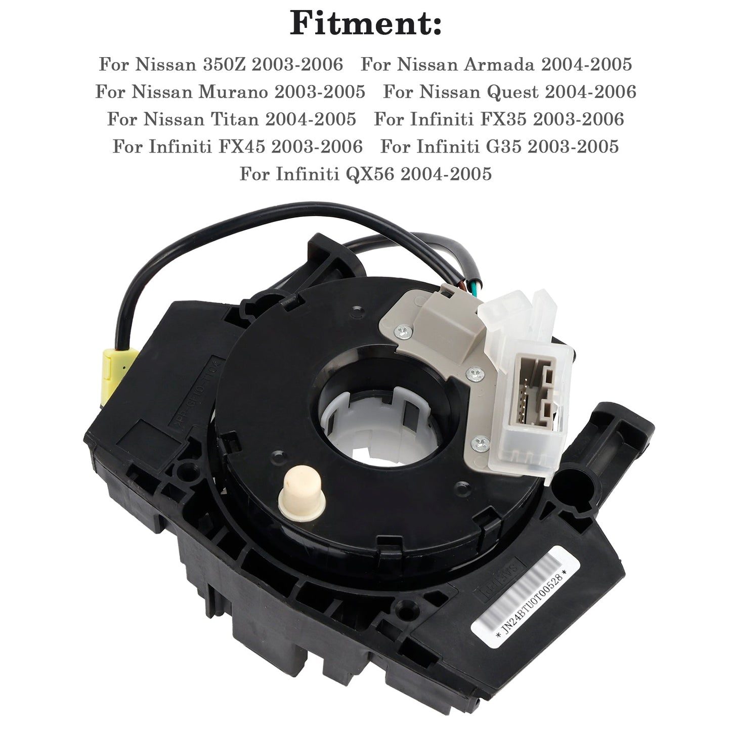 2003-2006 Infiniti FX45 25567CD002 25567CD025 Steering Wheel Clock Spring