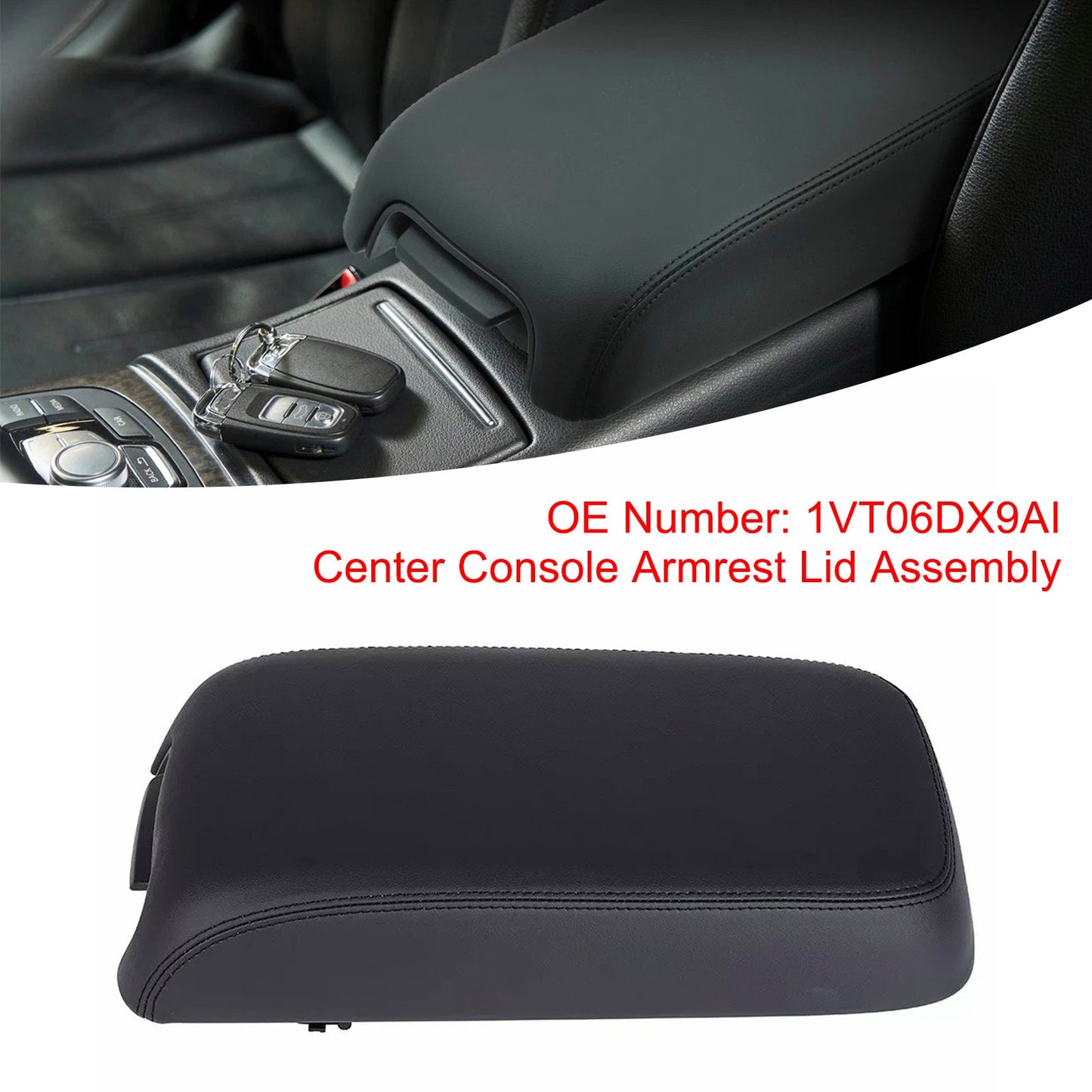 Dodge Charger Chrysler 300 2011-2017 Center Console Armrest Lid 1VT06DX9AI