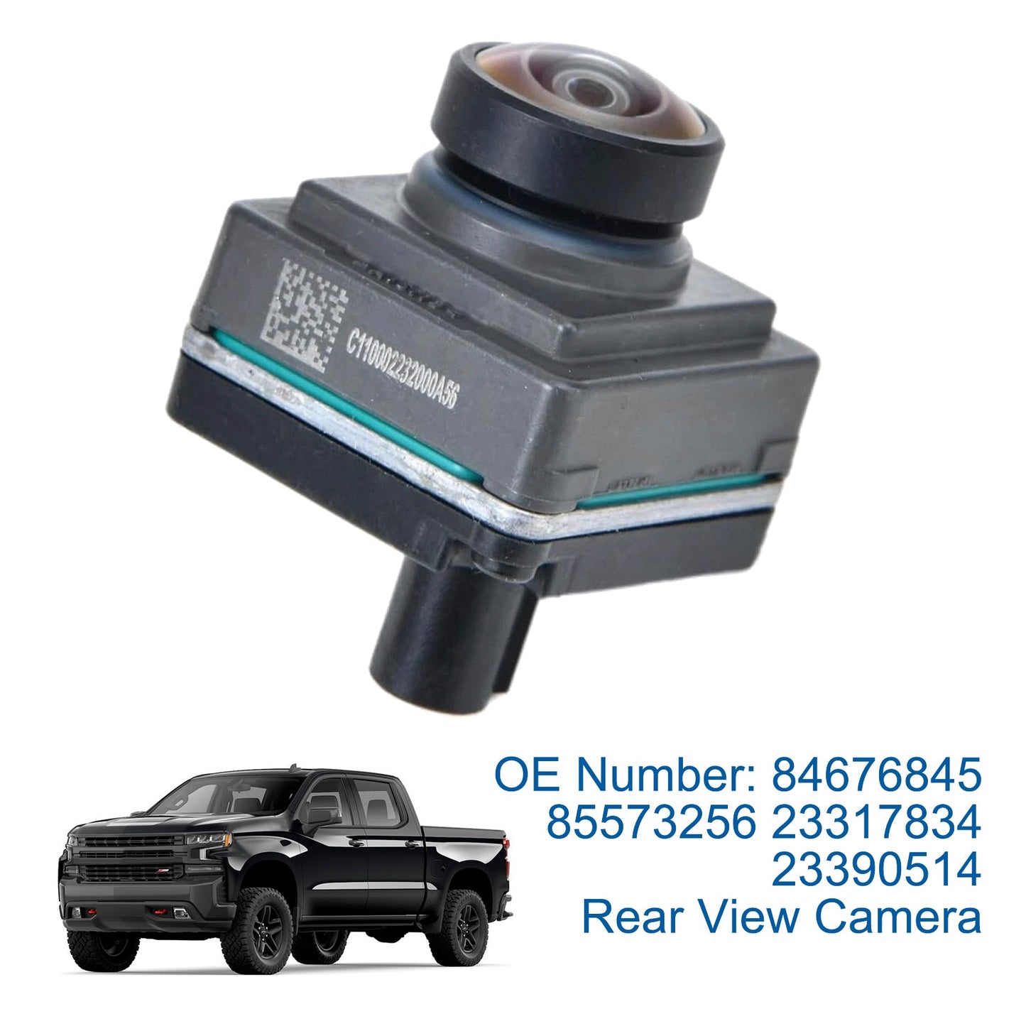 Chevy Silverado 1500 Corvette GMC 2020-2021 84676845 Rear View Camera