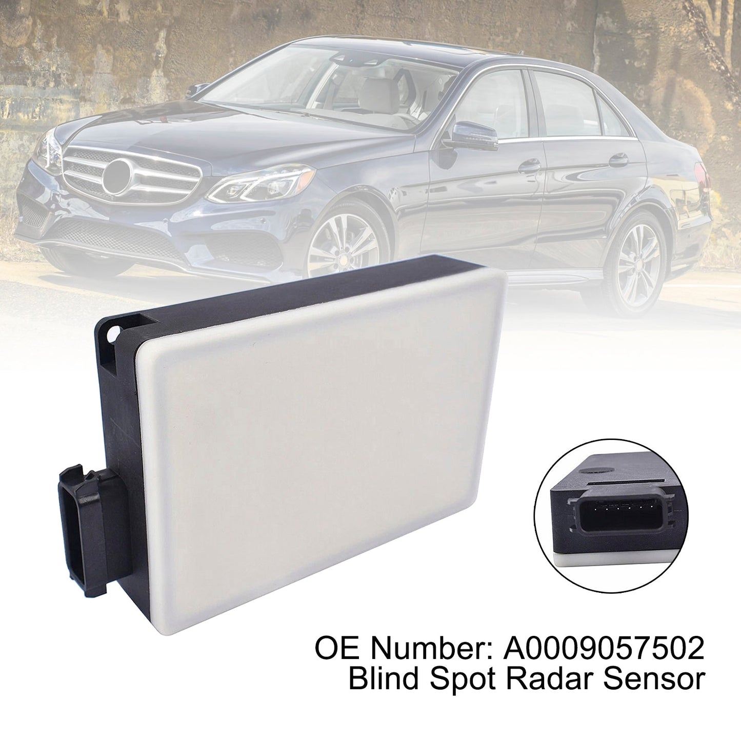 Mercedes-Benz W212 2014-2016 Blind Spot Radar Sensor A0009057502