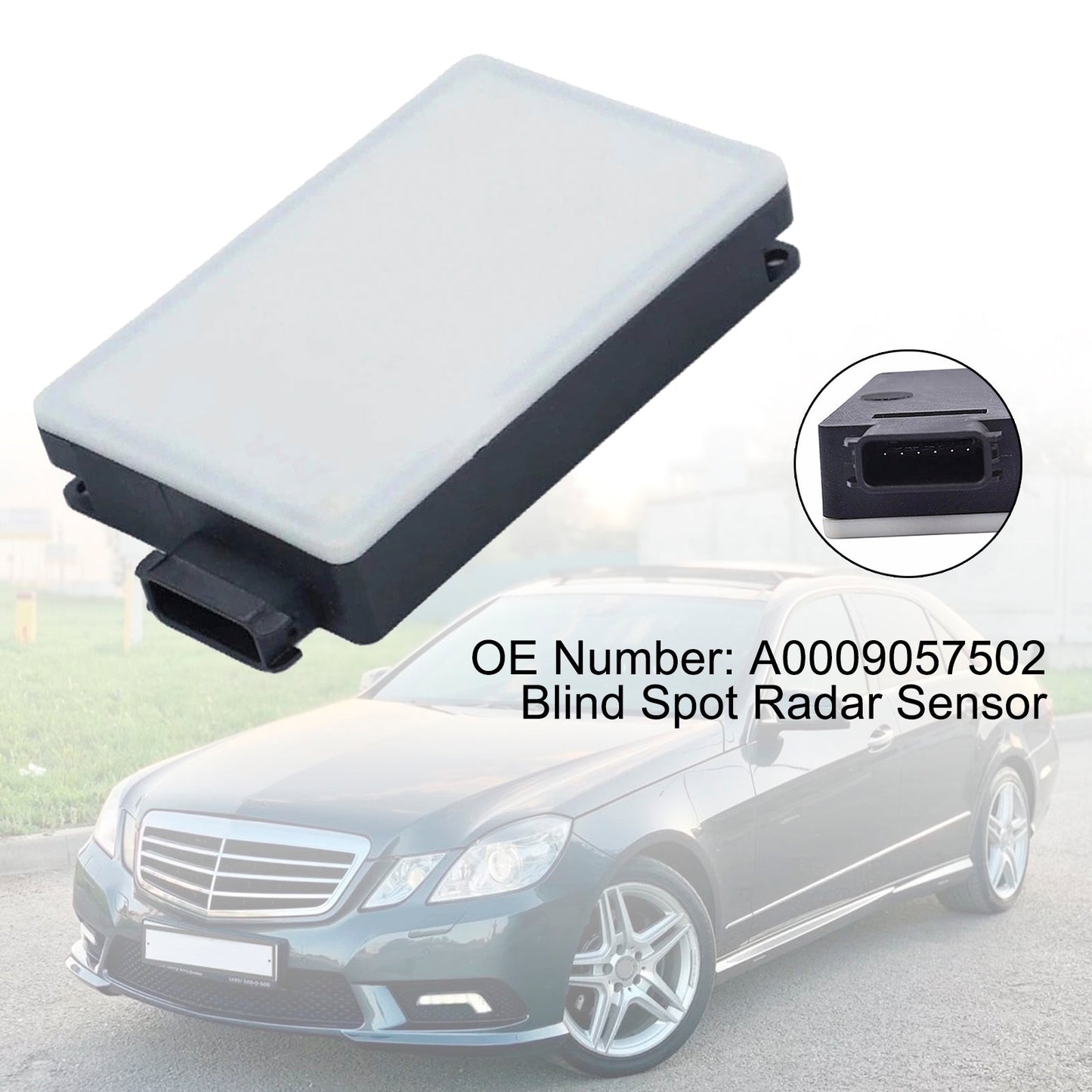 Mercedes-Benz W212 2014-2016 Blind Spot Radar Sensor A0009057502