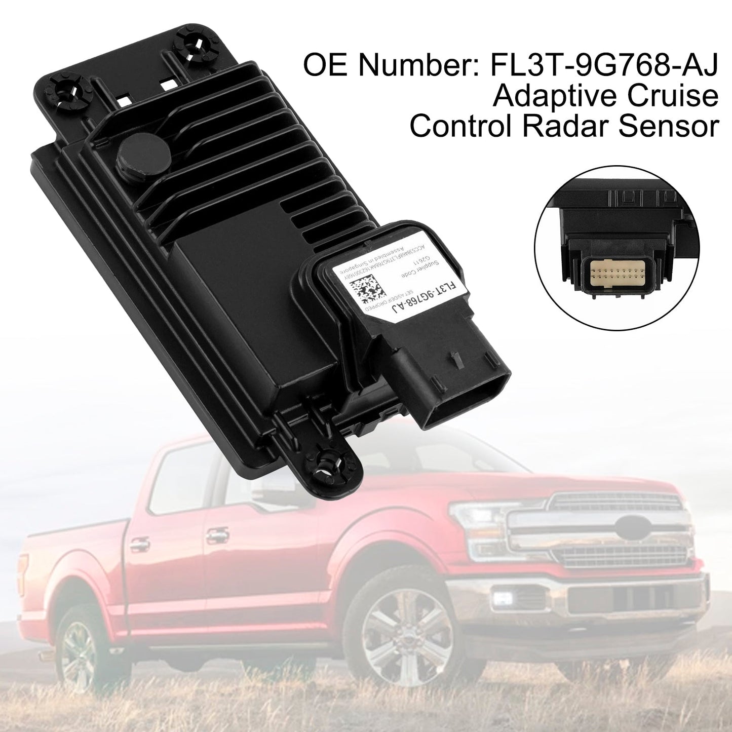 Ford F150 2015-2020 Adaptive Cruise Control Radar Sensor FL3T-9G768-AJ