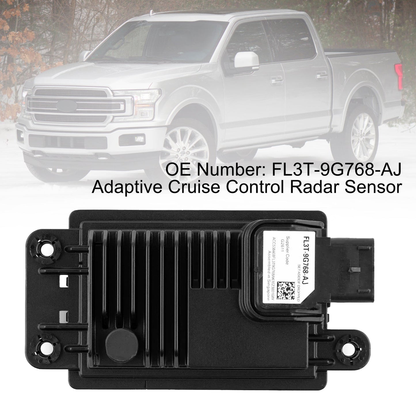 Ford F150 2015-2020 Adaptive Cruise Control Radar Sensor FL3T-9G768-AJ