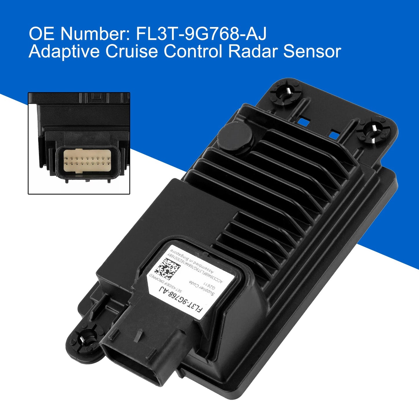 Ford F150 2015-2020 Adaptive Cruise Control Radar Sensor FL3T-9G768-AJ