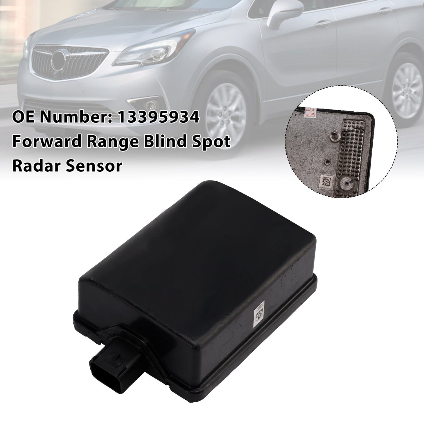 2013-2016 Cadillac SRX Forward Range Blind Spot Radar Sensor 13395934