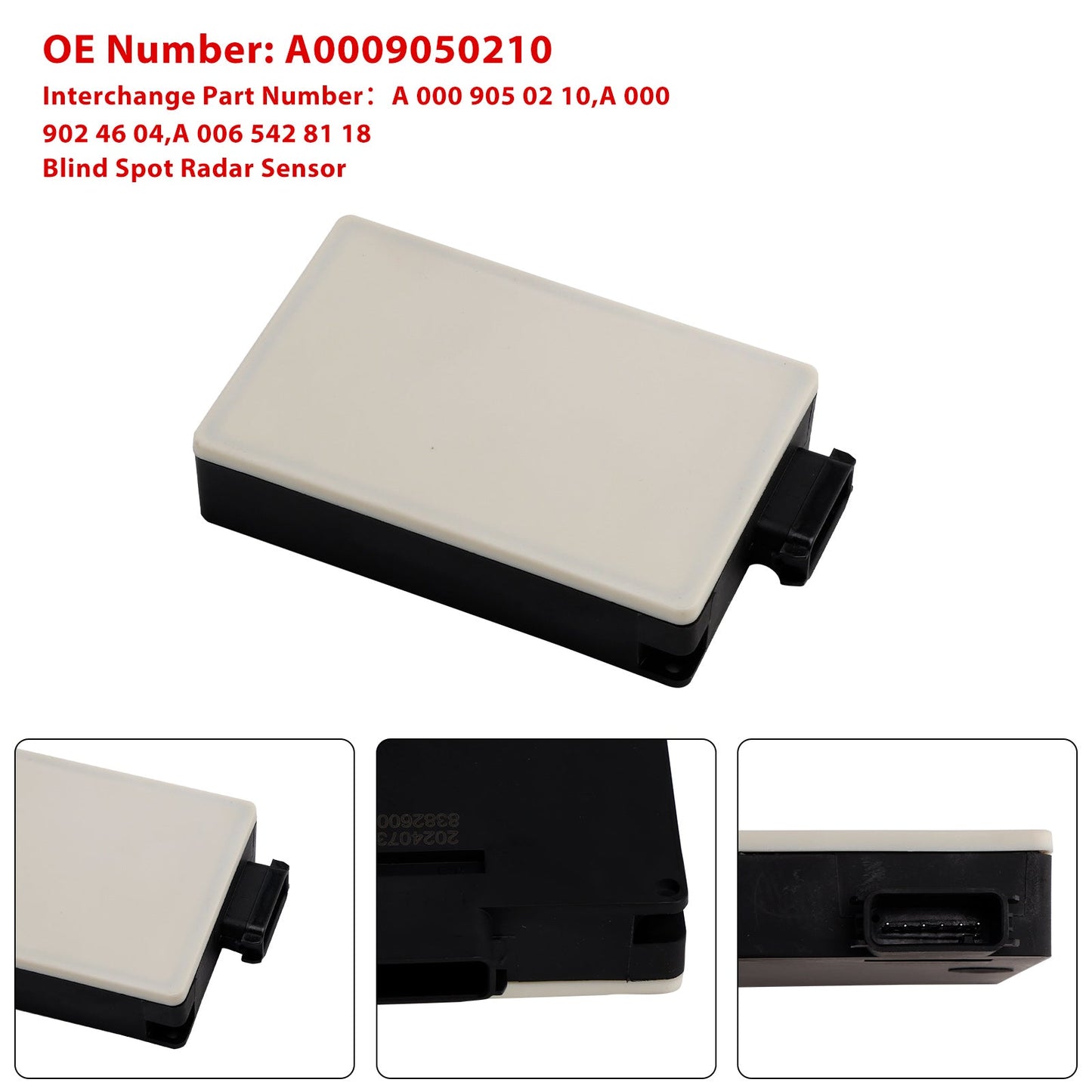 Mercedes Benz GLC CLA GLE GLS 2015-2018 Blind Spot Radar Sensor A0009050210 A0009024604 A0065428118