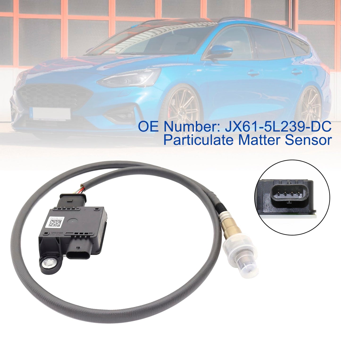 2019 Ford Focus Mk4 1.5TDCi JX61-5L239-DC 0281007888 Particulate Matter Sensor