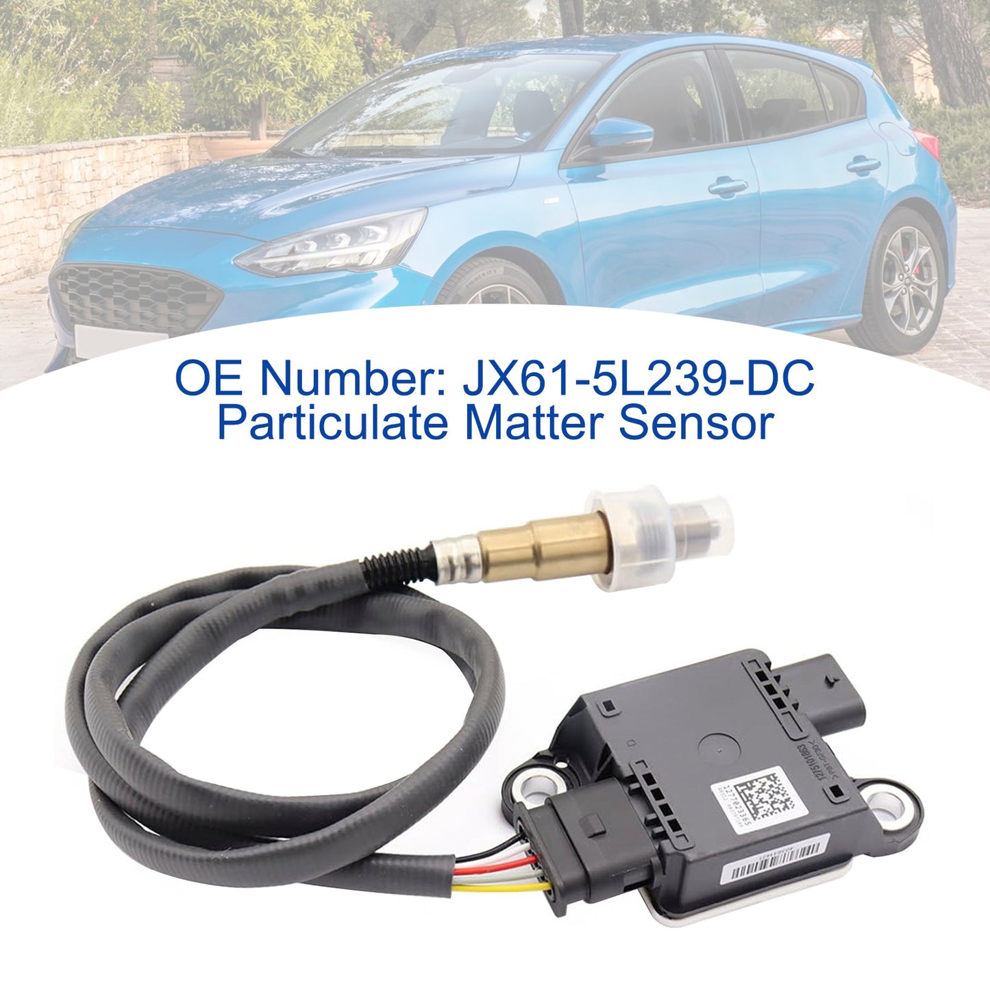 2019 Ford Focus Mk4 1.5TDCi JX61-5L239-DC 0281007888 Particulate Matter Sensor