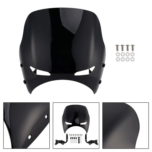2019-2022 Honda CB400 SUPER FOUR Black Windshield WindScreen