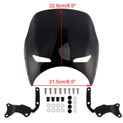 2019-2022 Honda CB400 SUPER FOUR Black Windshield WindScreen