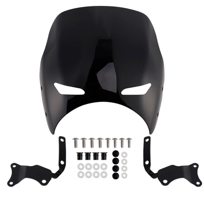2019-2022 Honda CB400 SUPER FOUR Black Windshield WindScreen