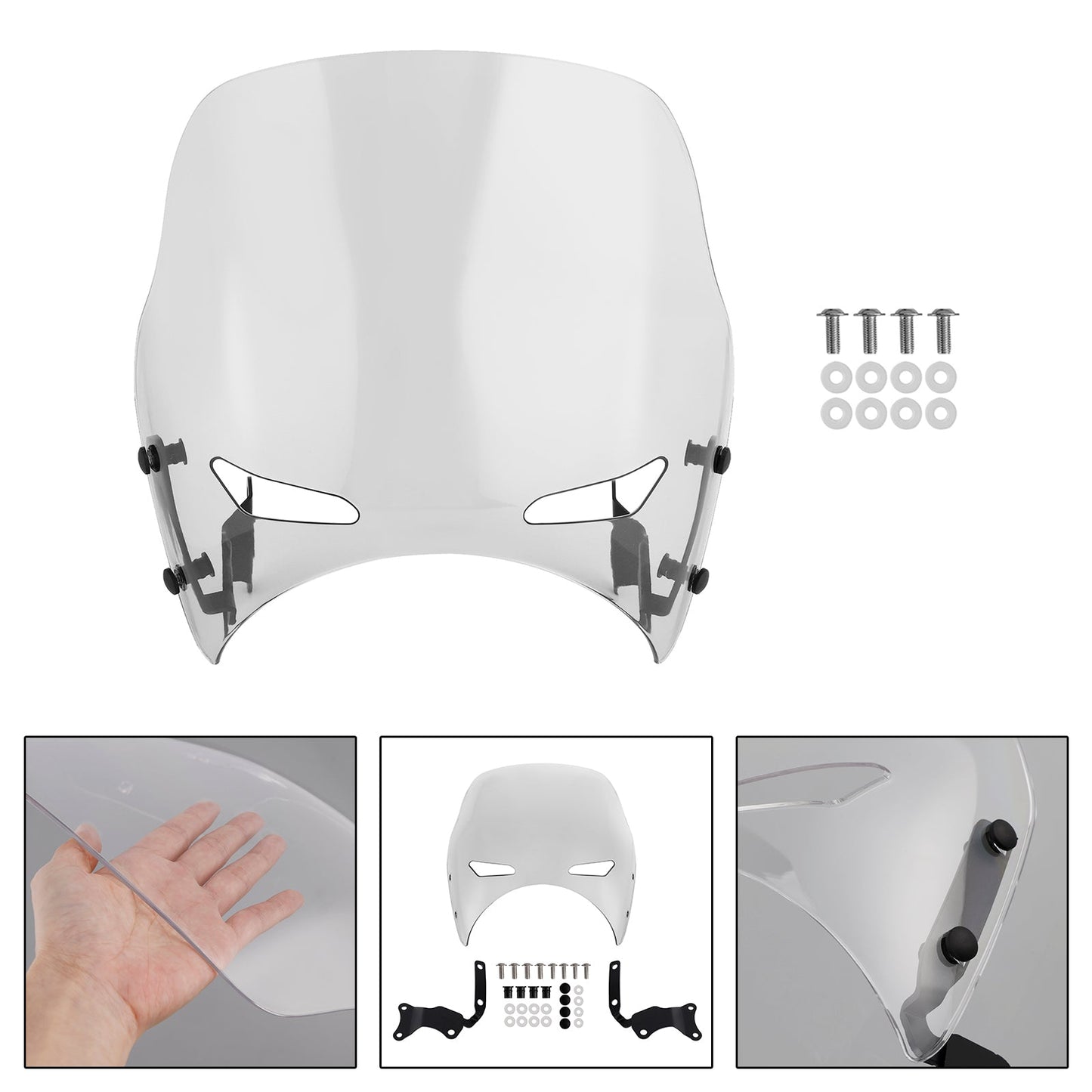 2019-2022 Honda CB400 SUPER FOUR Clear Windshield WindScreen