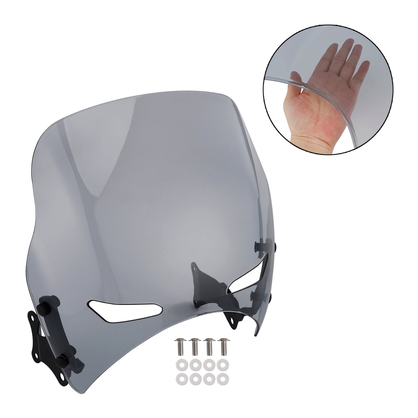 2019-2022 Honda CB400 SUPER FOUR Gray Windshield WindScreen