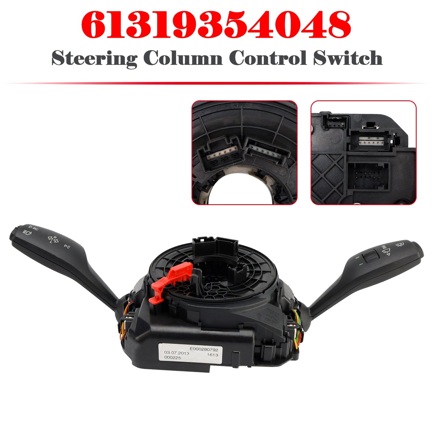 BMW 750i 750Li 760Li 528i 535i 61319354048 Steering Column Switch Control