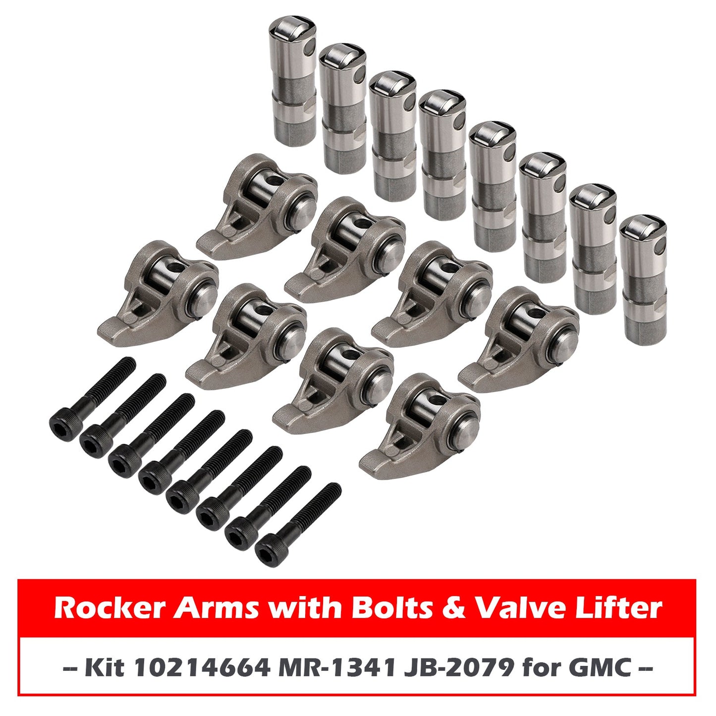 GMC Rocker Arms with Bolts & Valve Lifter Kit 10214664 MR-1341 JB-2079
