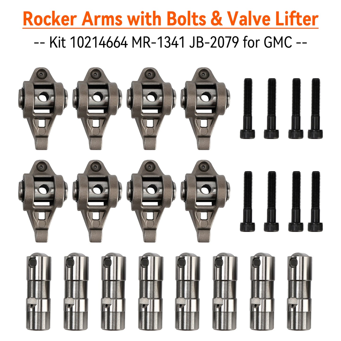 GMC Rocker Arms with Bolts & Valve Lifter Kit 10214664 MR-1341 JB-2079
