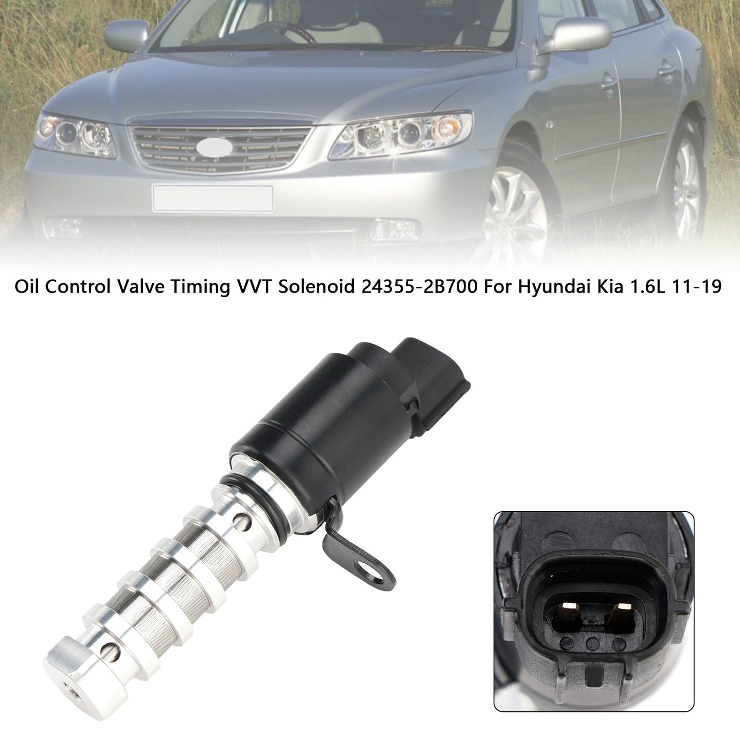 Hyundai Kia 1.6L 2011-2019 24355-2B700 Oil Control Valve Timing VVT Solenoid