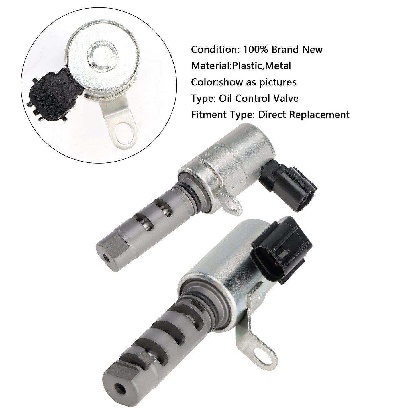 Toyota LH & RH 15330-0F010 15340-0F010 Oil Control Valve Timing VVT Solenoid For Toyota