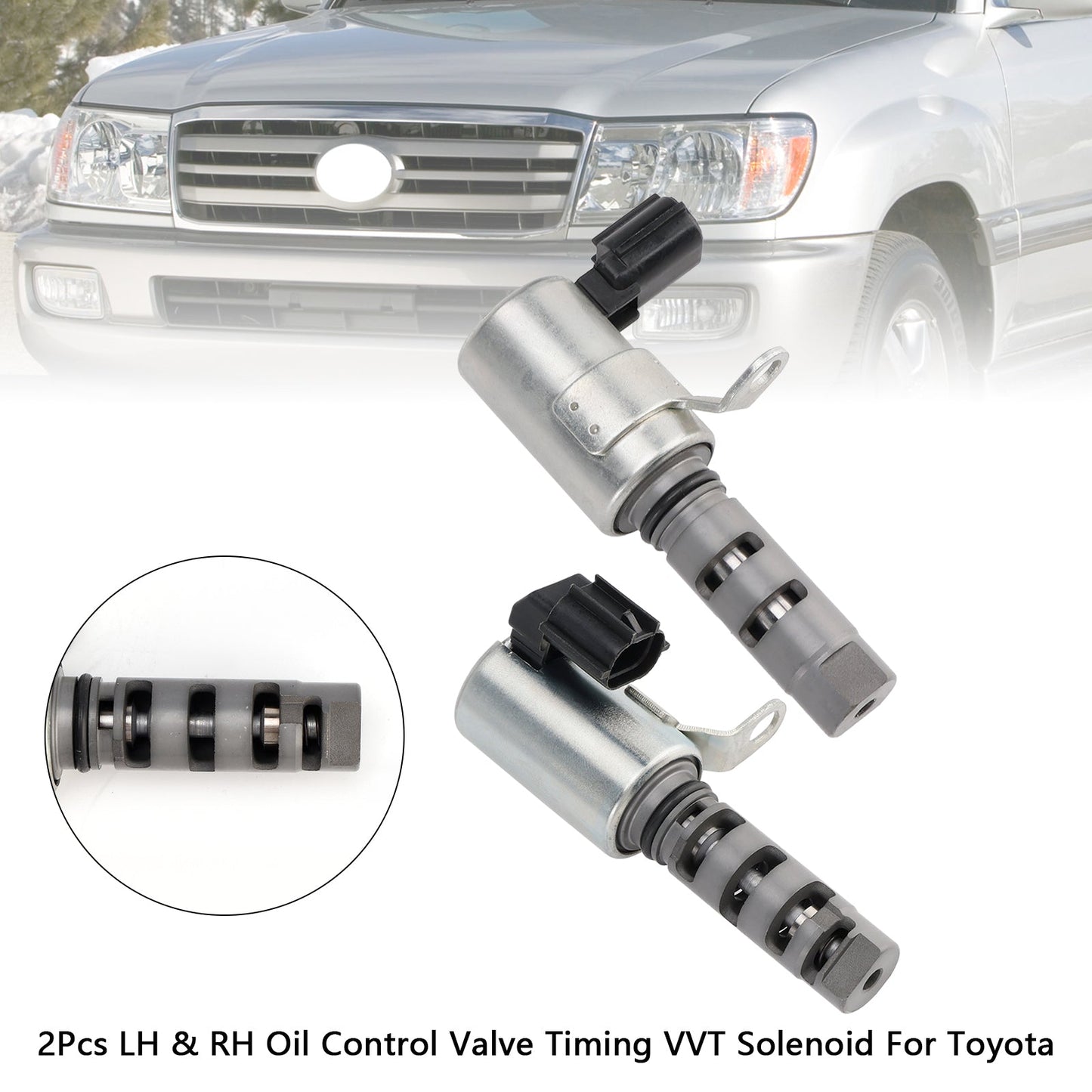 Toyota LH & RH 15330-0F010 15340-0F010 Oil Control Valve Timing VVT Solenoid For Toyota