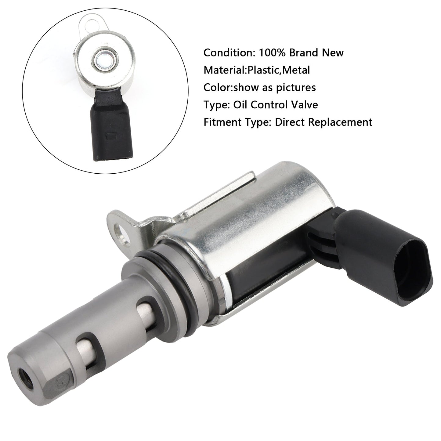 Audi A1 2014-2017 Oil Control Valve Timing VVT Solenoid 03C906455A