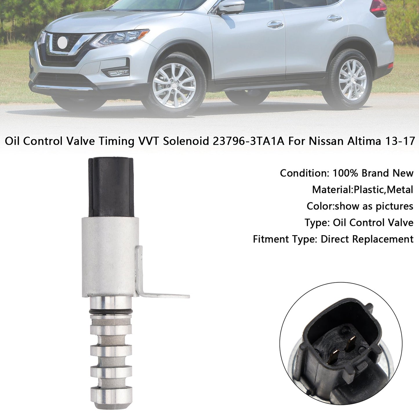 Nissan Altima 2013-2017 Oil Control Valve Timing VVT Solenoid 23796-3TA1A