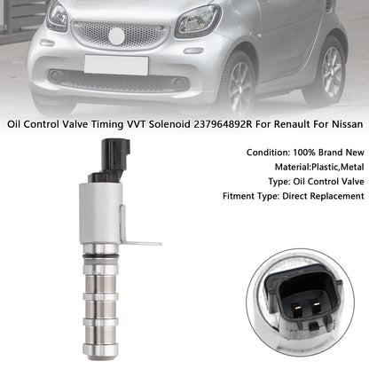 Nissan Renault Oil Control Valve Timing VVT Solenoid 237964892R 237964624R