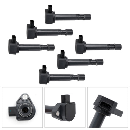 Honda & Acura I4 V6 1999-2011 6PCS Ignition Coils 099700-061 099700-072