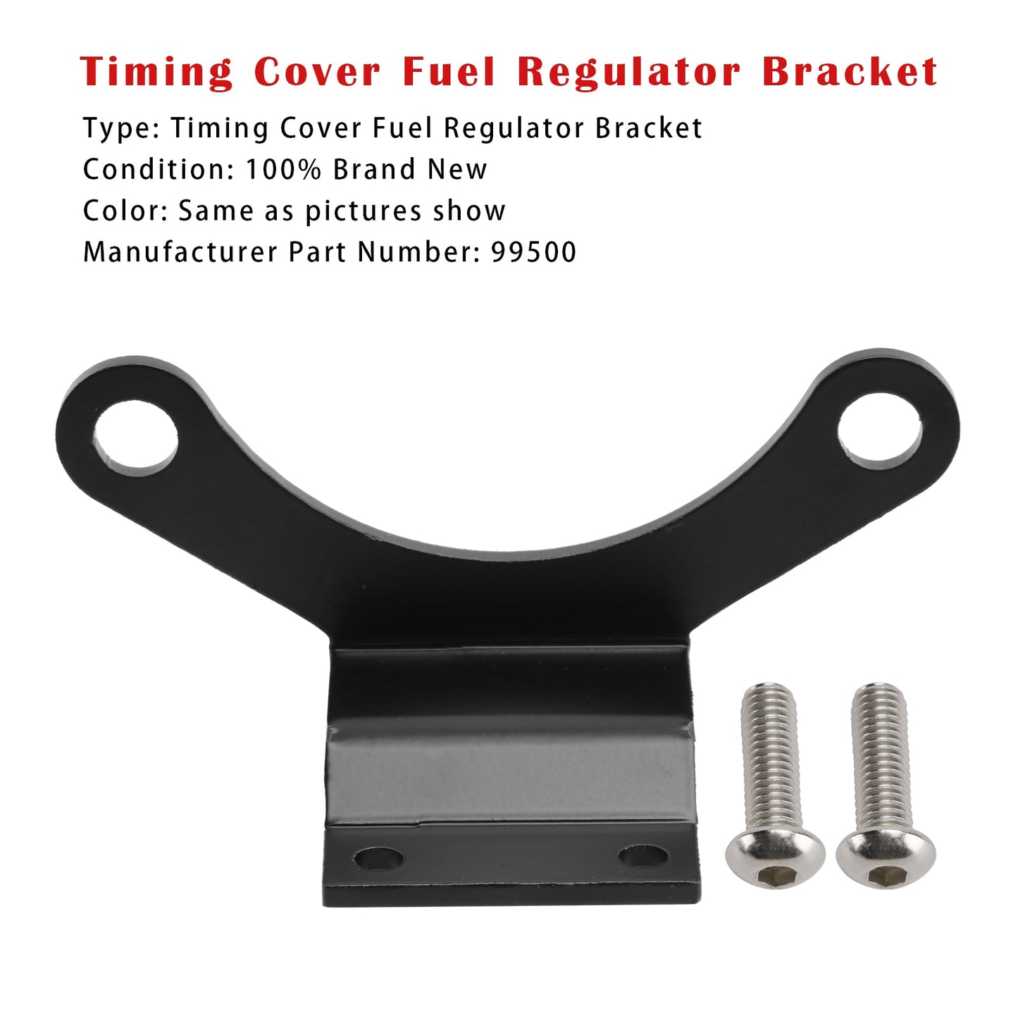 LSX timing cover LS Timing Cover Fuel Regulator Bracket 99500