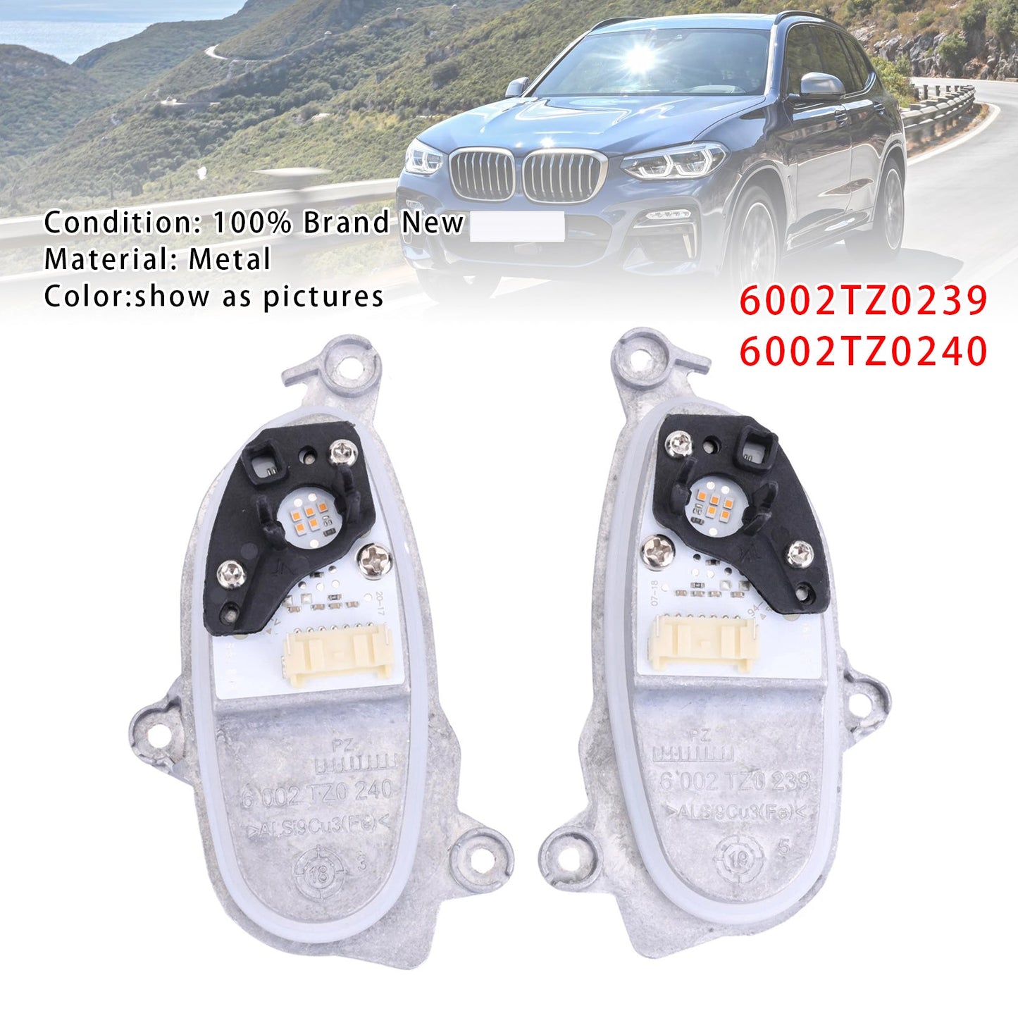 BMW X3 G01 X4 G02 2pcs Turn Signal Lightsource LED Module 6002TZ0239 6002TZ0240
