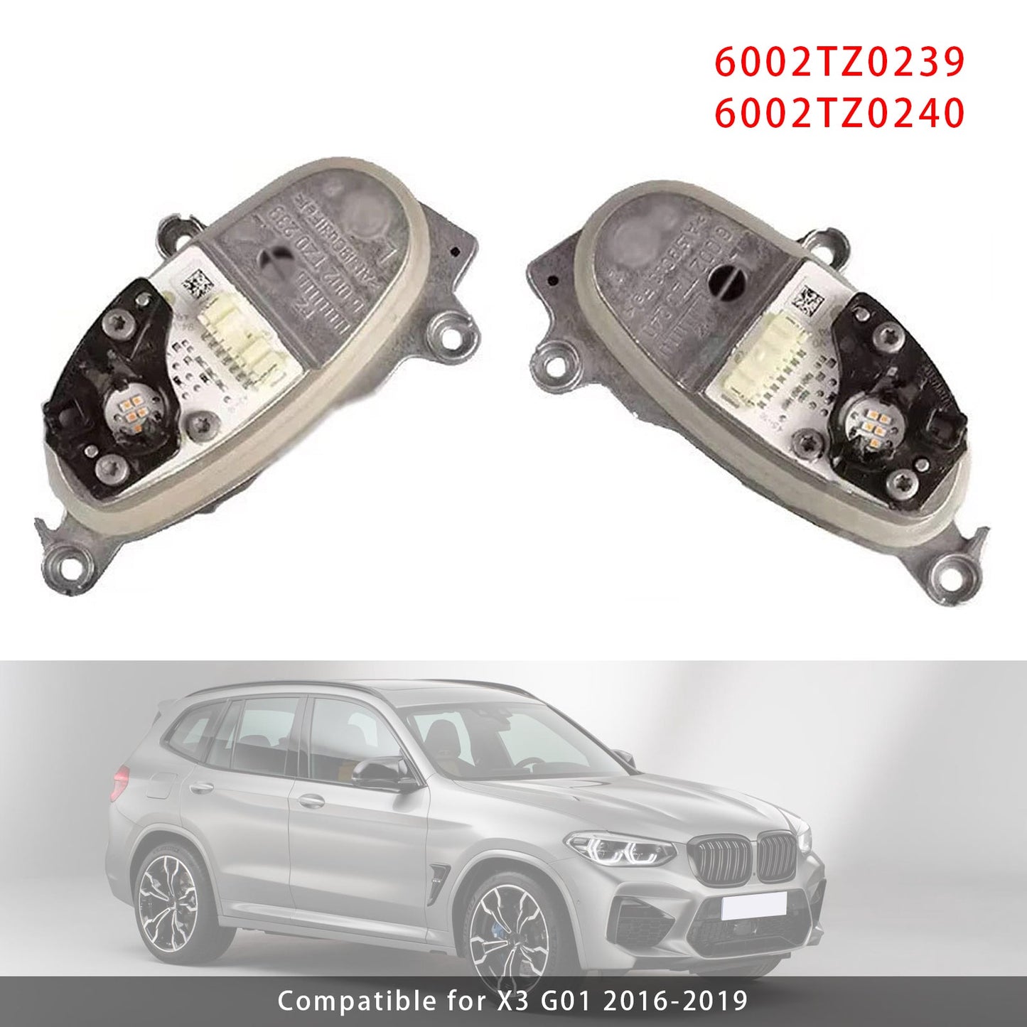 BMW X3 G01 X4 G02 2pcs Turn Signal Lightsource LED Module 6002TZ0239 6002TZ0240