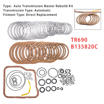 Subaru Outback CVT TR690 Auto Transmission Master Rebuild Kit Overhaul
