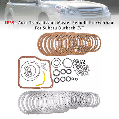 Subaru Outback CVT TR690 Auto Transmission Master Rebuild Kit Overhaul