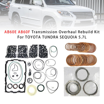 Toyota TUNDRA SEQUOIA 5.7L AB60E AB60F Transmission Overhaul Rebuild Kit AB60E AB60F