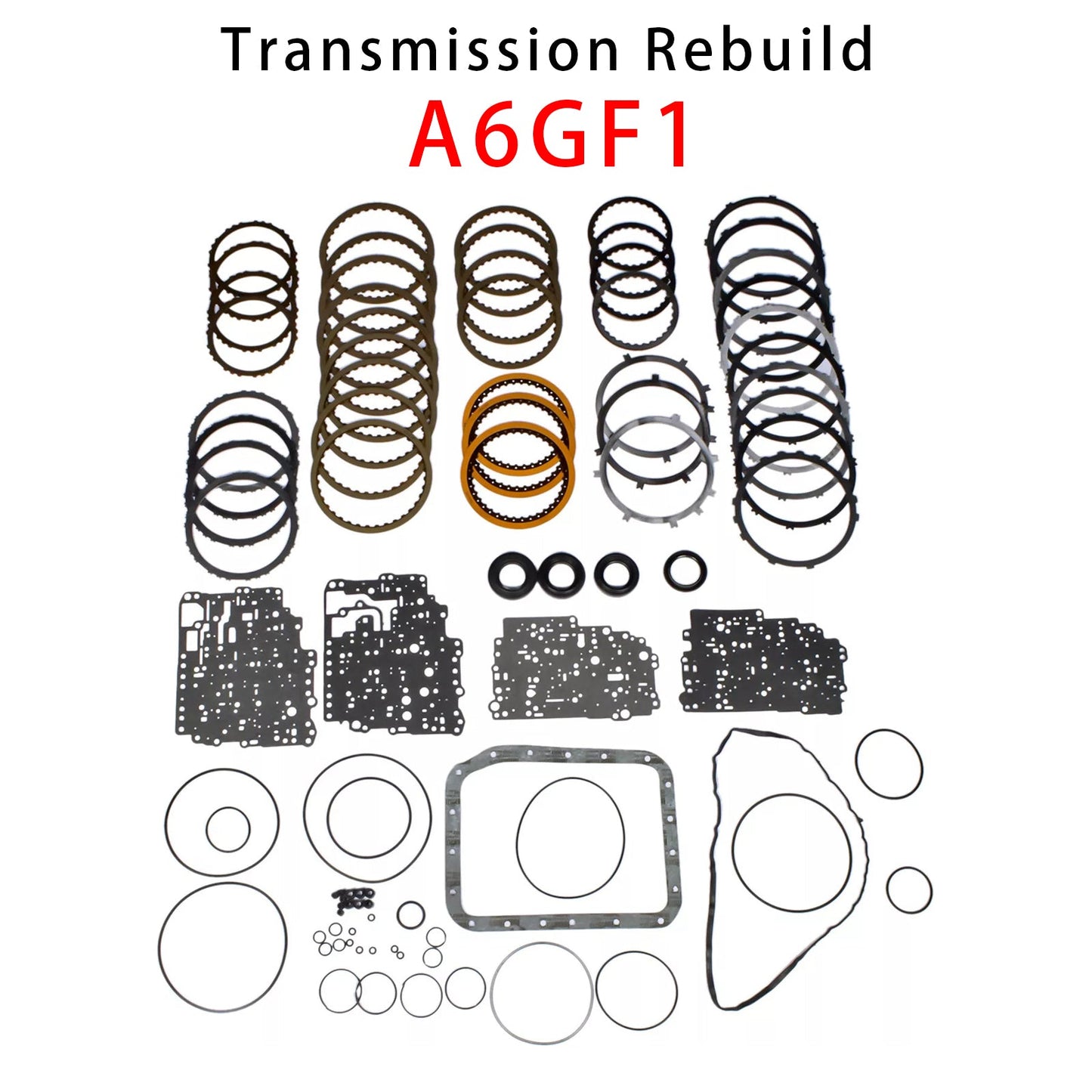 Hyundai Elantra 1.8L 2.0L l4 GAS A6GF1 Auto Transmission Master Rebuild Kit