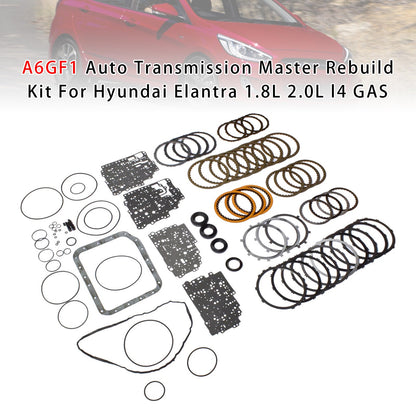 Hyundai Elantra 1.8L 2.0L l4 GAS A6GF1 Auto Transmission Master Rebuild Kit