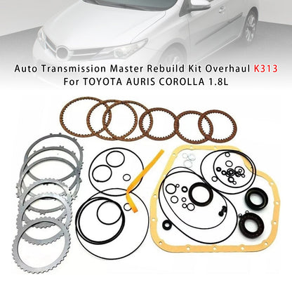 Toyota AURIS COROLLA 1.8L Auto Transmission Master Rebuild Kit Overhaul K313