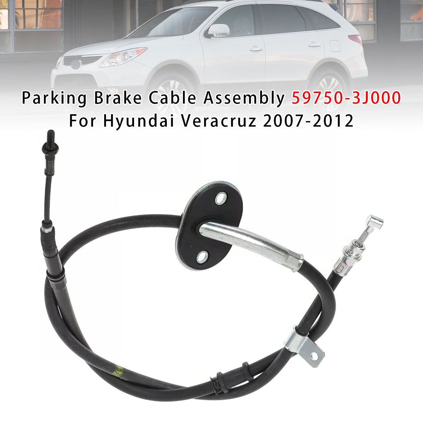 2007-2012 Hyundai Veracruz Parking Brake Cable Assembly 59750-3J000