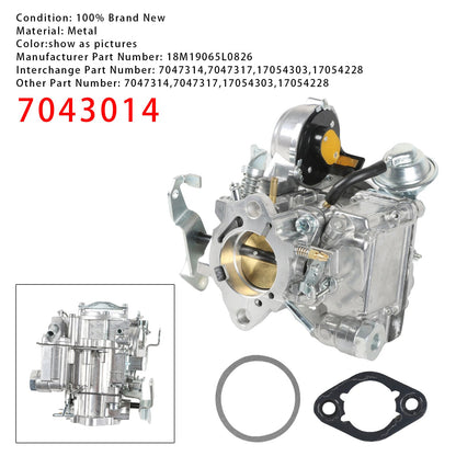 Chevy & GMC L6 eingines- 4.1L 250 & 4.8L 292 Carburetor w/Gaskets 7043014