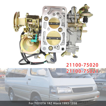 1993-1998  Toyota 1RZ 4Y Hiace 2 Cyl Carb Carburetor 21100-75020 21100-75021