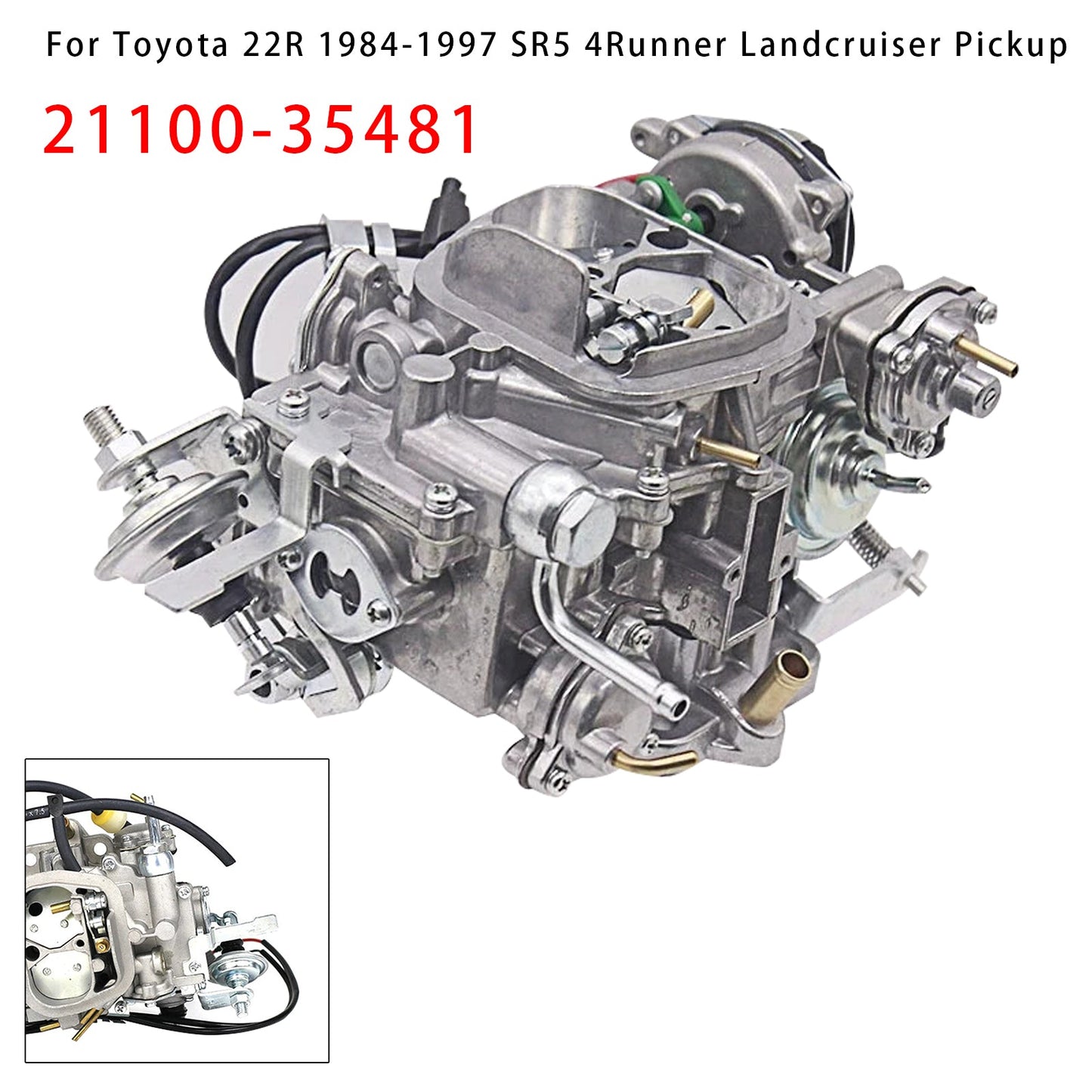 Toyota 22R 1984-1997 SR5 4Runner Landcruiser Pickup Car Carburator 21100-35481