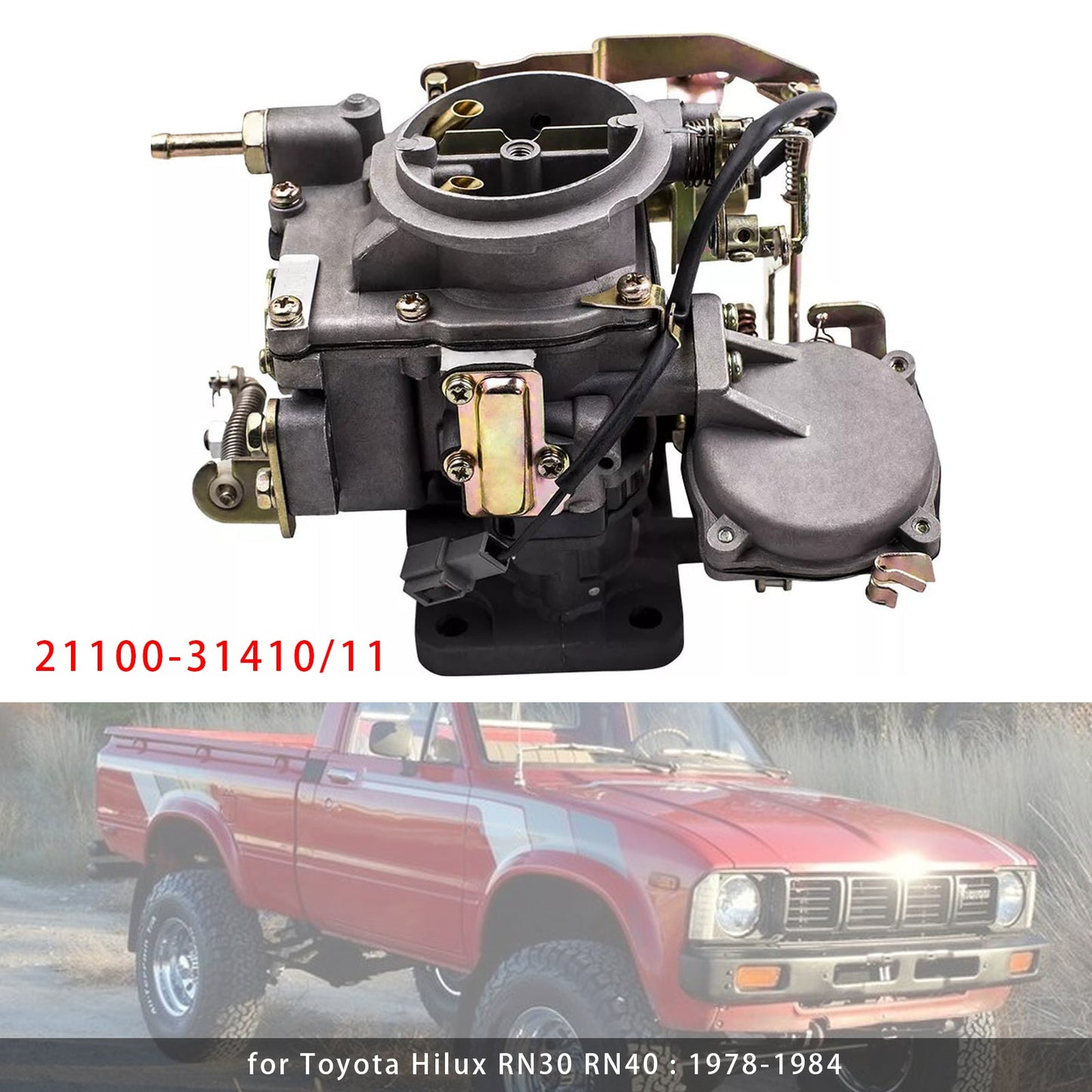 Toyota Hilux Corona Toyoace 12R I4 ENGINE Carburetor 21100-31410 21100-31411