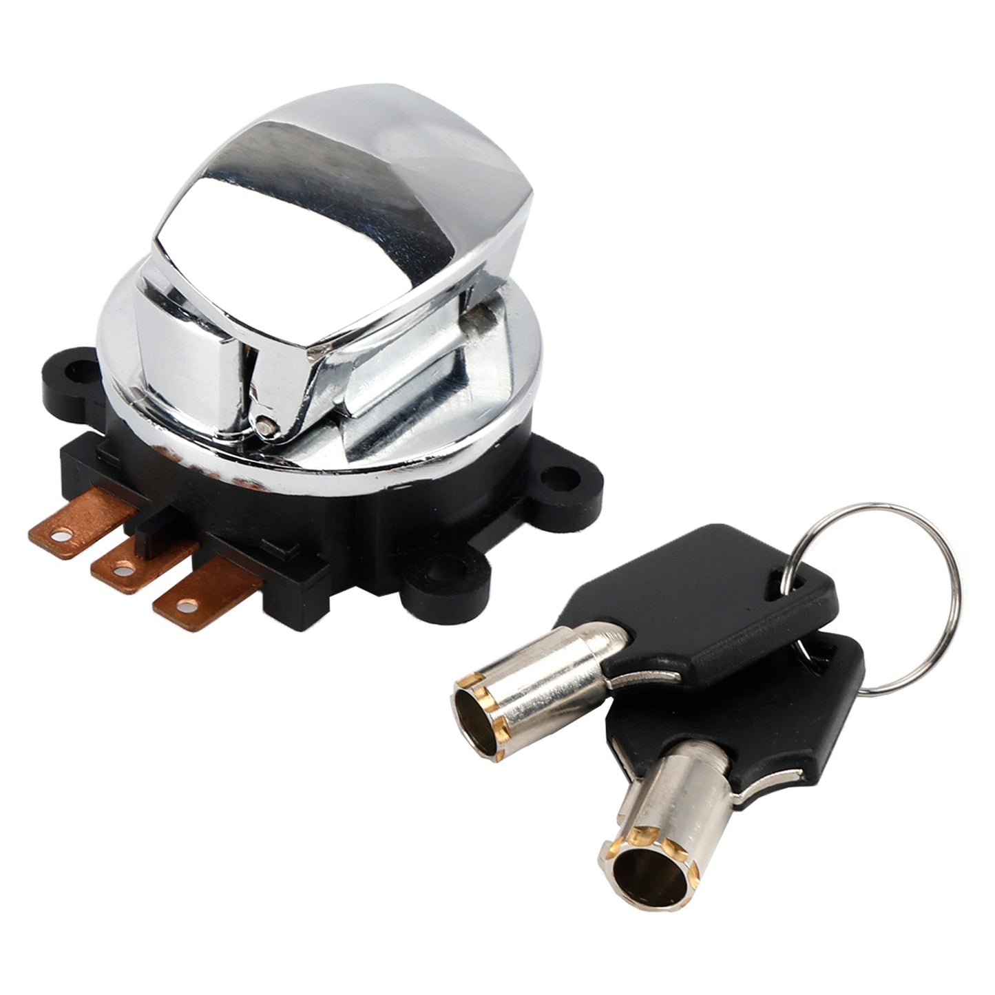 71313-96A Ignition Switch Lock with Round Keys For Road King/Heritage Softail