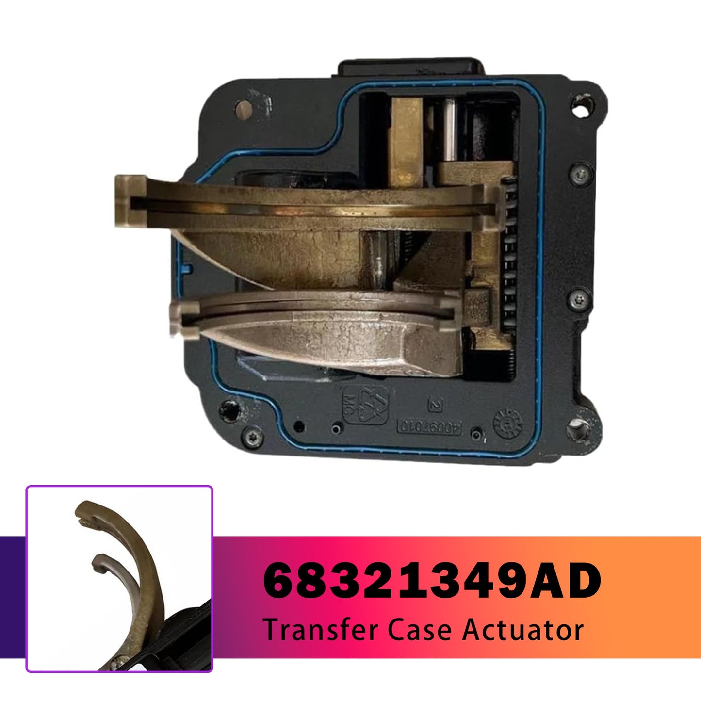 Jeep Cherokee 2014-2018 4x4 FWD 68321349AD Transfer Case Actuator