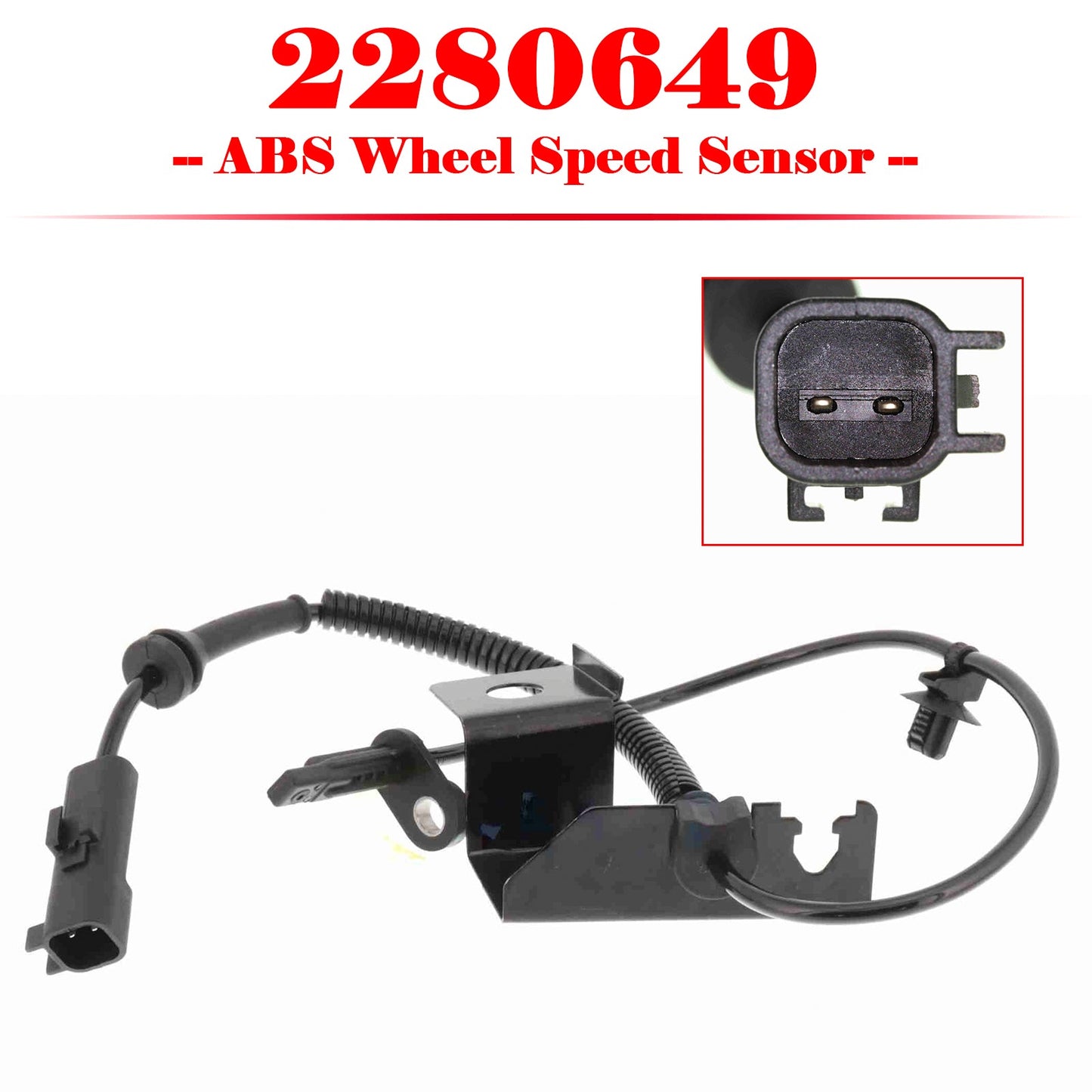 Ford S-Max Front Right ABS Wheel Speed Sensor 2280649 2504175 J1GC2C204A3A