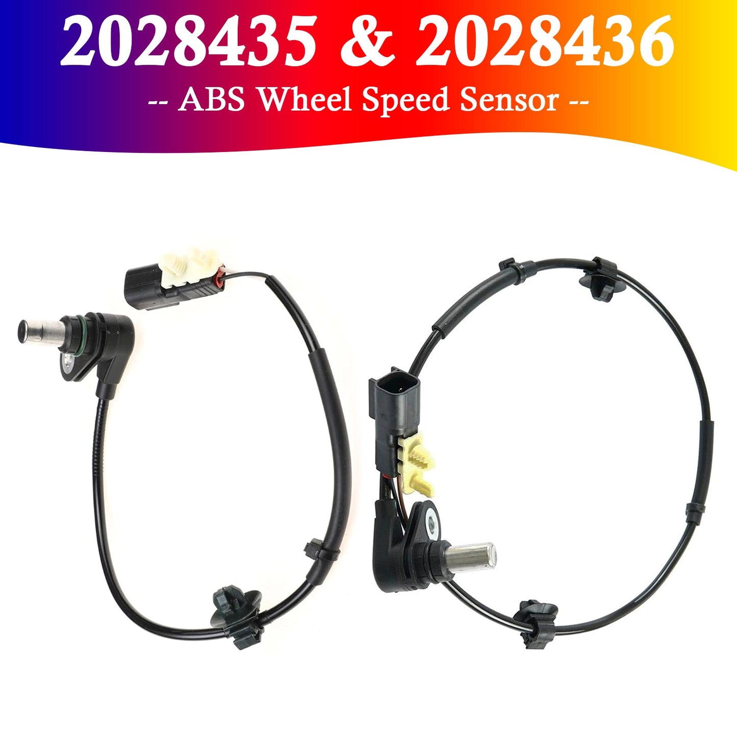 2011-2022 Ford Ranger 2.2 3.2 2X Rear Right & Left ABS Wheel Speed Sensor 2028435 1723520